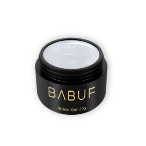 Gel de Constructie Camuflaj | Alb Laptos cu Glitter | CBG1 | 50g