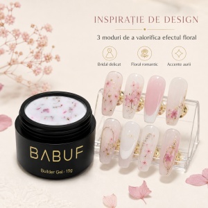 Gel de Constructie Flori Uscate | Milky Bloom | BGFU3 | 15g - Img 6