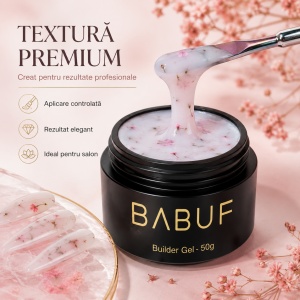 Gel de Constructie Flori Uscate | Milky Bloom | BGFU3 | 50g - Img 4