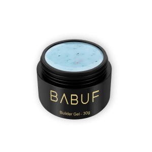 Gel de Constructie Flori Uscate | Milky Blue Petals | BGFU5 | 30g