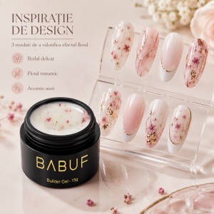 Gel de Constructie Flori Uscate | Milky Flowers | BGFU4 | 15g - Img 6