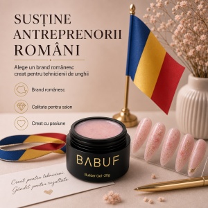 Gel de Constructie Flori Uscate | Milky Petals | BGFU1 | 30g - Img 8