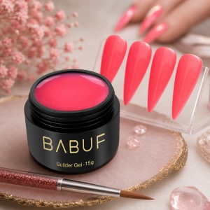 Gel de Constructie Fosforescent | Neon Coral | FBG2 | 15g - Img 3
