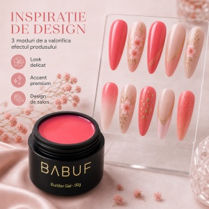 Gel de Constructie Fosforescent | Neon Coral | FBG2 | 50g - Img 6