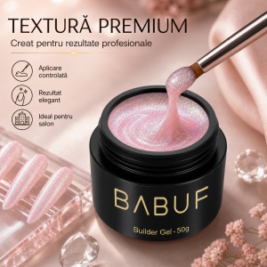Gel de Constructie Mermaid | Coral Shimmer | MBG2 | 50g - Img 4