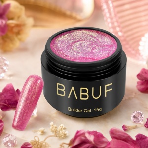 Gel de Constructie Mermaid | Fuchsia Shimmer | MBG7 | 15g - Img 2