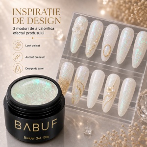 Gel de Constructie Mermaid | Milky Opal | MBG6 | 50g - Img 6