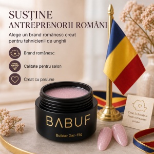 Gel de Constructie Reflectiv Autonivelant | Blush Shimmer | GBG6 | 15g - Img 8