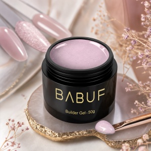 Gel de Constructie Reflectiv Autonivelant | Blush Shimmer | GBG6 | 50g - Img 2