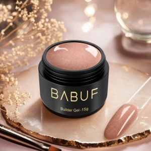 Gel de Constructie Reflectiv Autonivelant | Nude Sparkle | GBG11 | 15g - Img 2