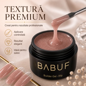 Gel de Constructie Reflectiv Autonivelant | Nude Sparkle | GBG11 | 30g - Img 4