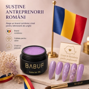 Gel de Constructie Reflectiv Autonivelant | Reflective Lilac | GBG12 | 50g - Img 8