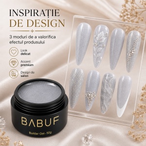 Gel de Constructie Reflectiv Autonivelant | Silver Grey | GBG5 | 50g - Img 6