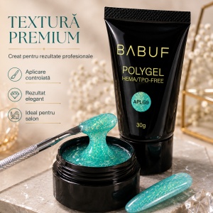 Polygel | Turquoise | APLG9 | 30g - Img 4