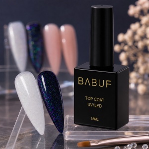 Top Coat | Nebula Flake Top | TCP5 | 15ml - Img 3