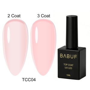 Top Coat | Peach Pink Top | TCC4 | 15ml