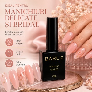 Top Coat | Peach Pink Top | TCC4 | 15ml - Img 5