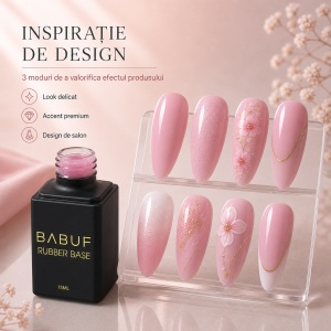 Baza Rubber | Bubble Pink | RB14 | 15ml - Img 6