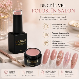 Baza Rubber | Cafe au Lait | RB30 | 15ml - Img 7