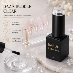 Baza Rubber | Clear | RB0 | 15ml - Img 3