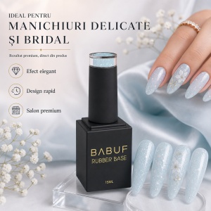 Baza Rubber | Elsa Blue | RBG11 | 15ml - Img 5
