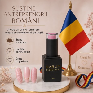 Baza Rubber | Lăptic Roz | RB33 | 15ml - Img 8
