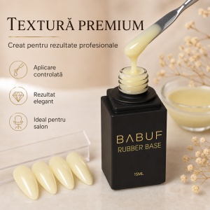Baza Rubber | Lemon Souffle | RB31 | 15ml - Img 4