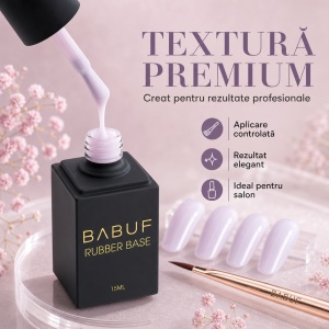 Baza Rubber | Lila Latte | RB26 | 15ml - Img 4
