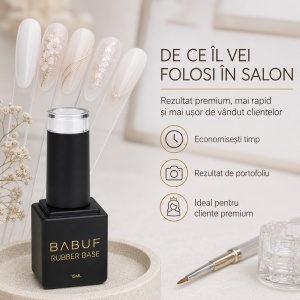 Baza Rubber | Milky White | RB37 | 15ml - Img 7