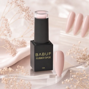Baza Rubber | Roz Pudrat | RB7 | 15ml - Img 2