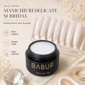 Gel de Constructie Autonivelant | Alb Laptos Vanilat | BG12 | 15g - Img 5