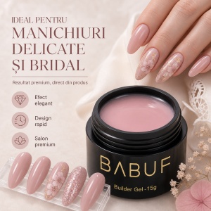 Gel de Constructie Autonivelant | Latte Nude | BG25 | 15g - Img 5