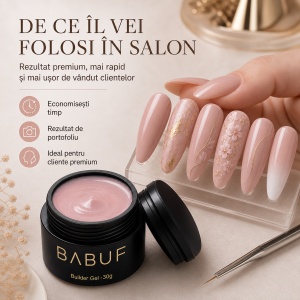 Gel de Constructie Autonivelant | Latte Nude | BG25 | 30g - Img 7
