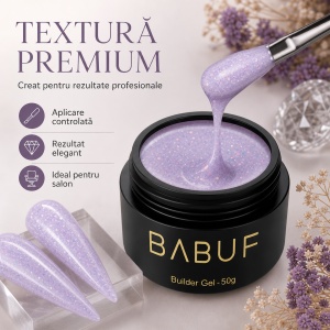 Gel de Constructie Autonivelant | Lilac Elixir | BGPA1 | 50g - Img 4