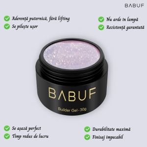 Gel de Constructie Autonivelant | Lilac Glow | BGG4 | 30g - Img 2