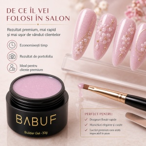 Gel de Constructie Autonivelant | Milky Pink Sparkle | BGG11 | 30g - Img 7