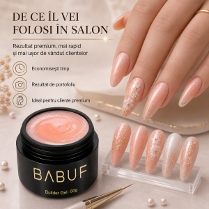 Gel de Constructie Autonivelant | Peach Pearl | BGP3 | 50g - Img 7