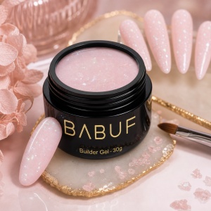 Gel de Constructie Autonivelant | Pearl Pink Shimmer | BGG7 | 30g - Img 3