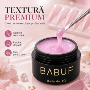 Gel de Constructie Autonivelant | Pink Glaze | BGP8 | 50g - Img 4