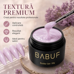 Gel de Constructie Autonivelant | Silk Lilac | BGP14 | 30g - Img 4