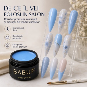 Gel de Constructie Autonivelant Smart | Baby Blue | SBG6 | 15g - Img 7