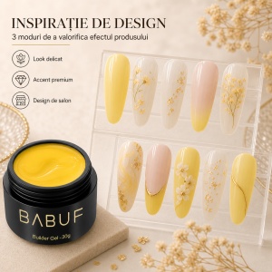 Gel de Constructie Autonivelant Smart | Galben Lămâie | SBG12 | 30g - Img 6