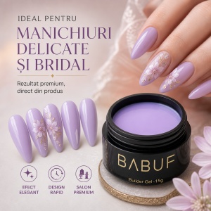 Gel de Constructie Autonivelant Smart | Lila Lăptos | SBG4 | 15g - Img 5