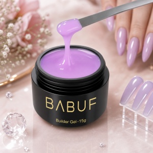 Gel de Constructie Autonivelant Smart | Milky Violet | SBG2 | 15g - Img 3