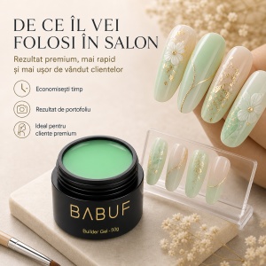 Gel de Constructie Autonivelant Smart | Verde Mojito | SBG7 | 50g - Img 7