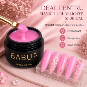 Gel de Constructie Fosforescent | Barbie Fosforescent | FBG3 | 15g - Img 5