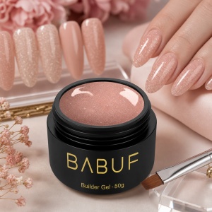 Gel de Constructie Reflectiv Autonivelant | Nude Sparkle | GBG11 | 50g - Img 3