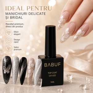 Top Coat Cat Eye | Diamant Magnetic | TCE2 | 15ml - Img 5