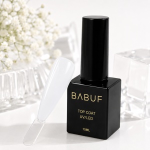 Top Coat | Milky White Top | TCC1 | 15ml - Img 2