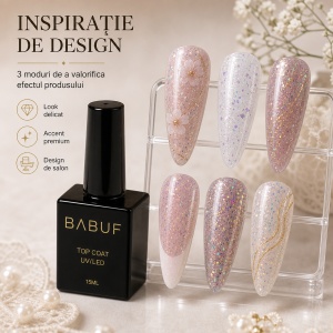 Top Coat | Multichrome Flake Top | TCP8 | 15ml - Img 6